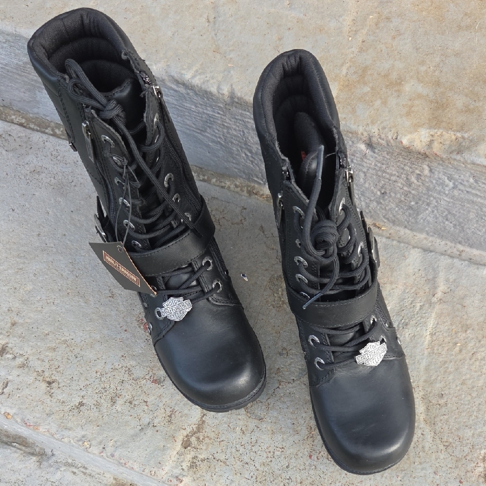 Harley-Davidson HARLEY-DAVIDSON FOOTWEAR Women’s Talley Ridge Boot NWT - Picture 5 of 11